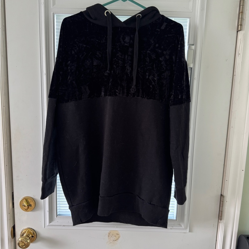 Black Velvet Women's Hoodie